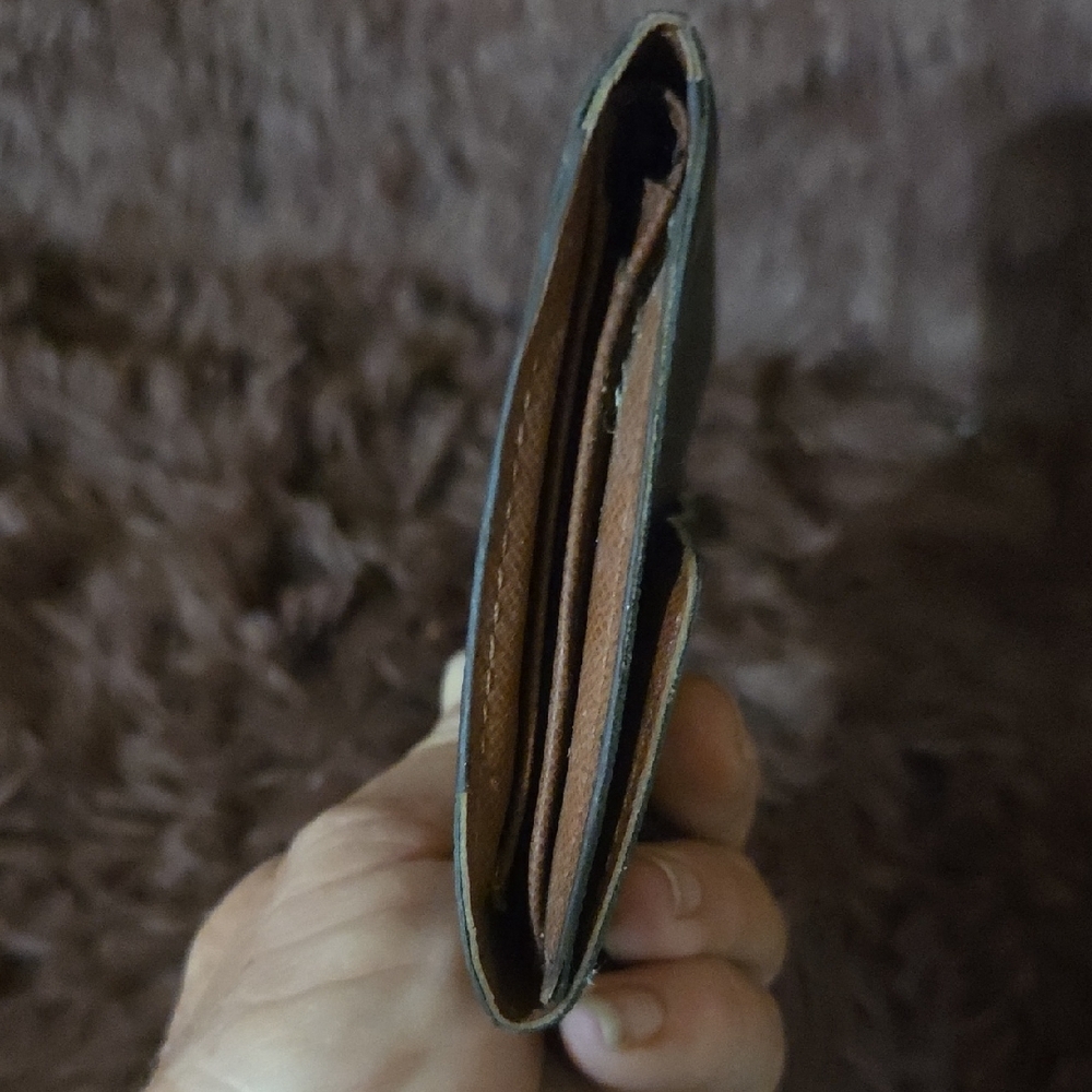 Louis Vuitton Dark Brown Monogram Wallet - Picture 4 of 13